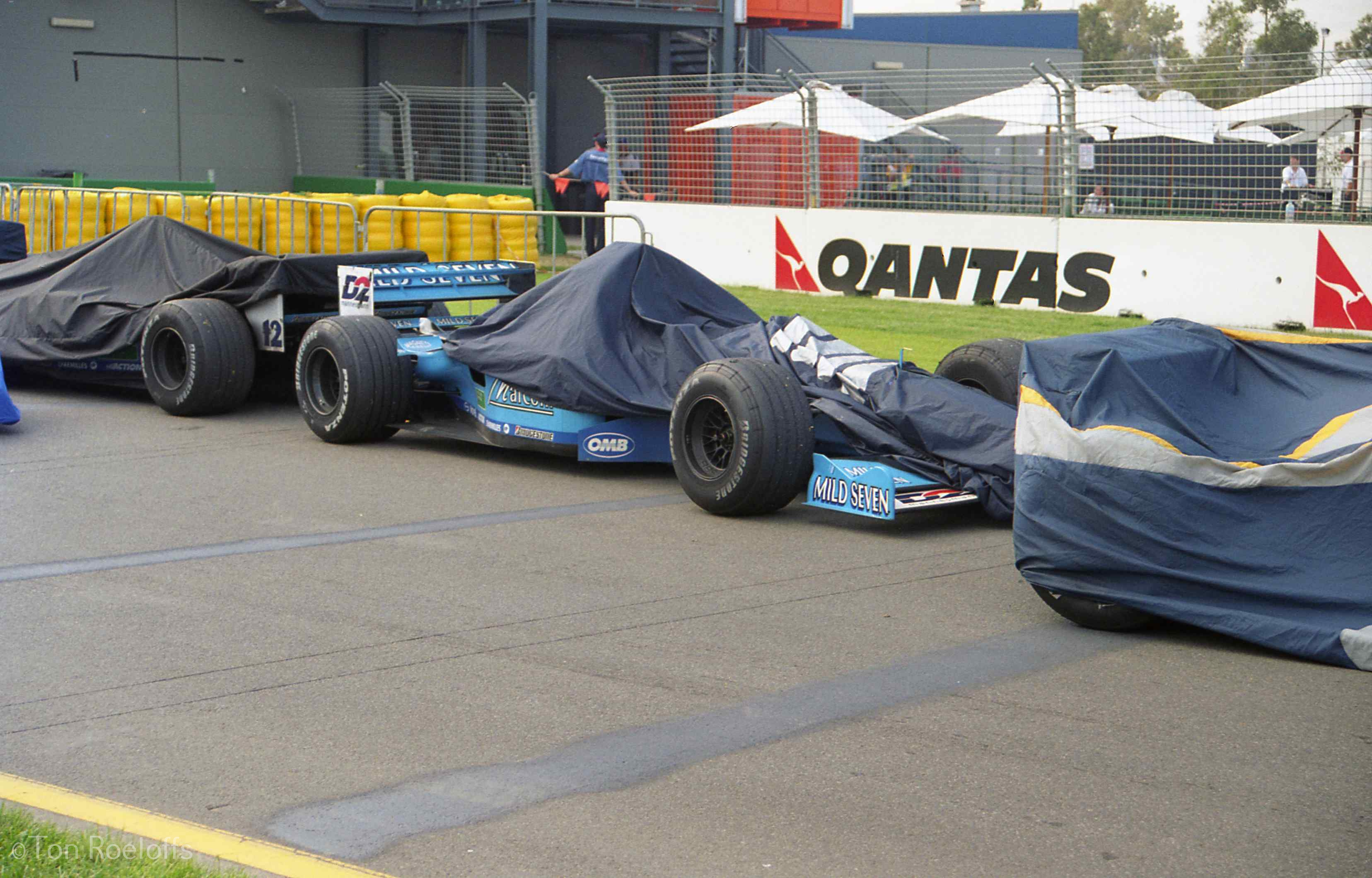 Verstappen pitbox